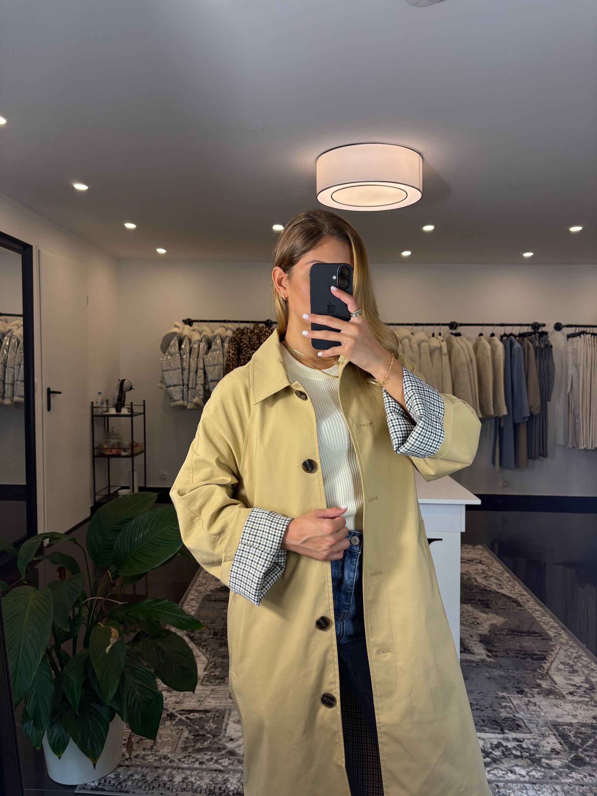 Trench beige VALENTINE