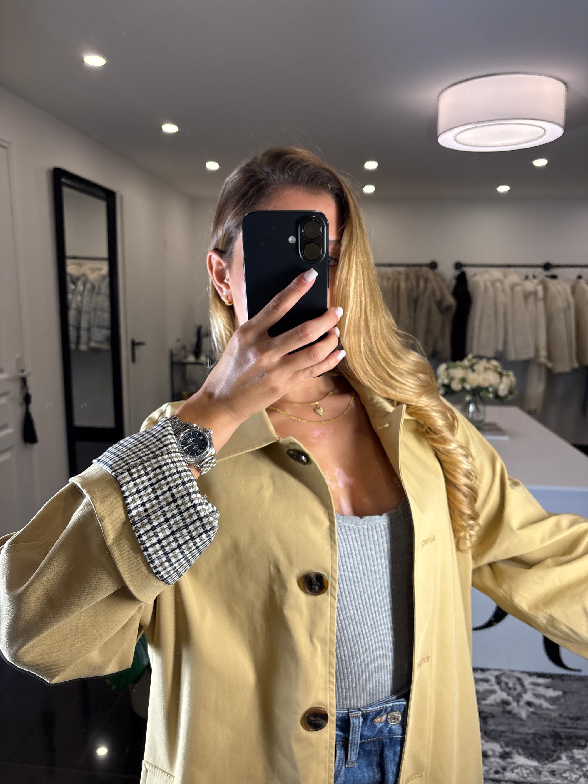 Trench beige VALENTINE